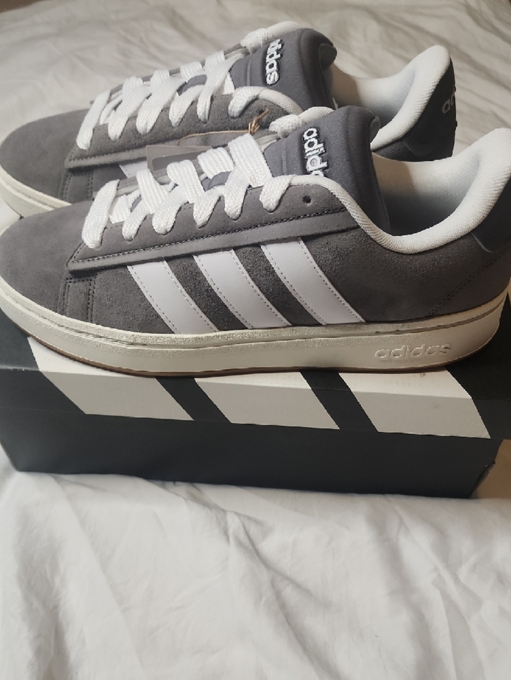 adidas Originals Grand Court Alpha 00s Men’s Sneakers - Black/Grey/White